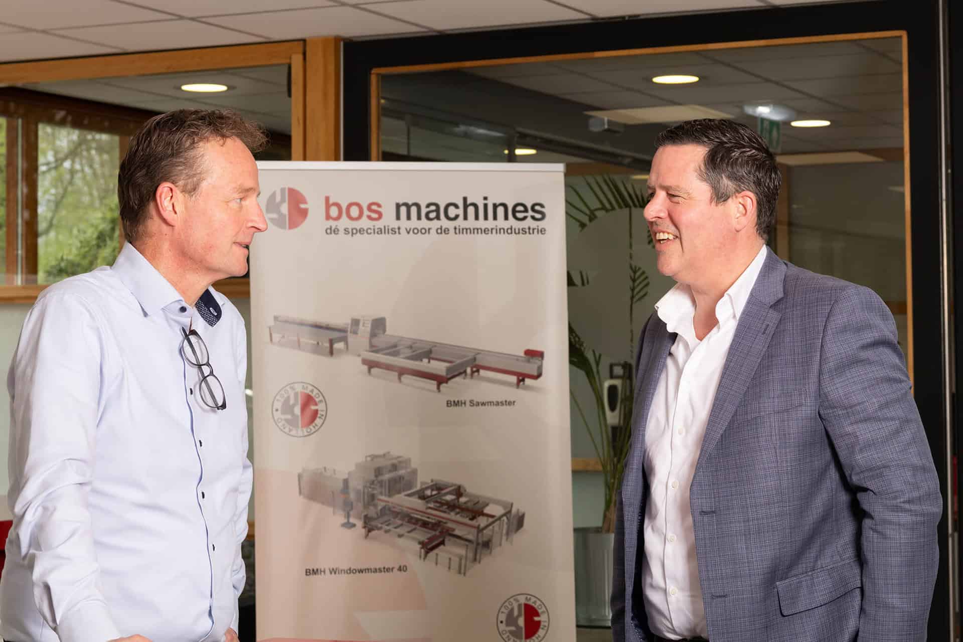 Bos Machines Andre de vroom in gesprek met Ralf Timmers